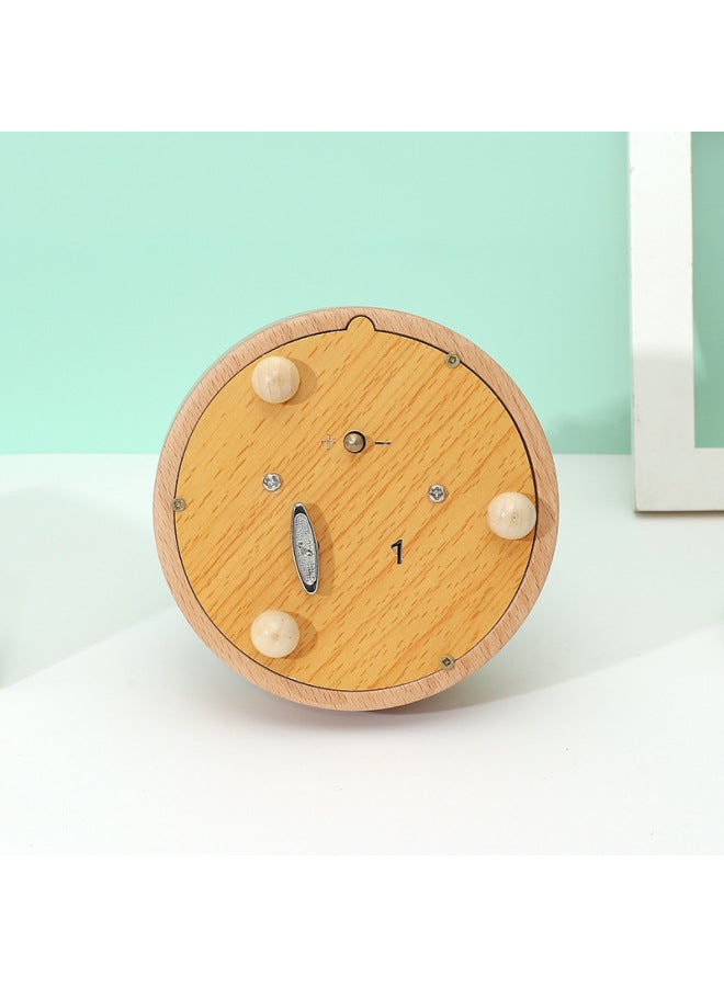 Wooden Music Box Carousel Music Box Girls Children's Birthday Gift Christmas Crafts Gift Ornaments - Image 4