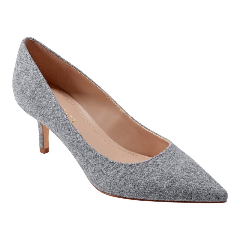 Marc Fisher Womens Alola Pump Light Grey 050 5