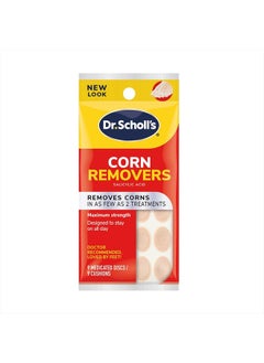 dr_scholls Corn REMOVERS, 9 ct Removes Corns in As Few As 2 Treatments, Maximum Strength, Stays on All Day  - Image 1