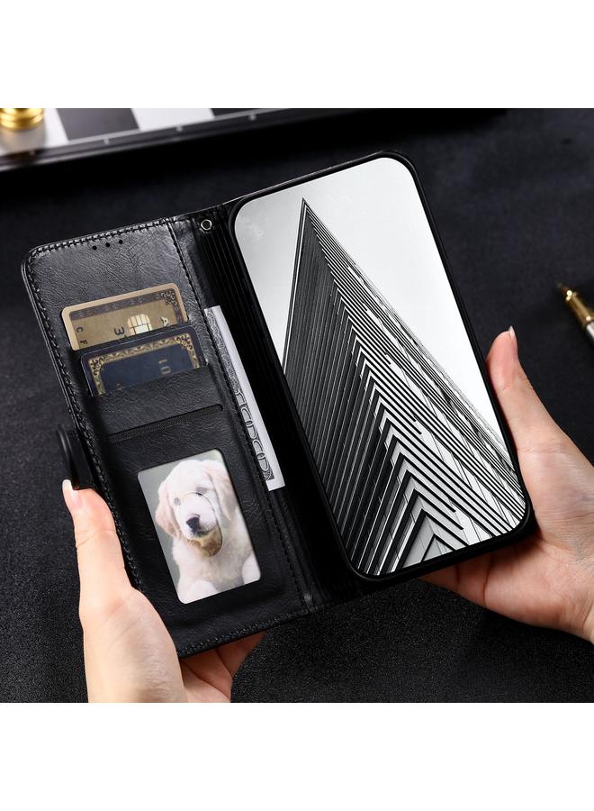 اس-توب جراب لهاتف Samsung Galaxy S22+ 5G، جراب جلدي بسيط بمحفظة بسعة 6 بطاقات - Image 3