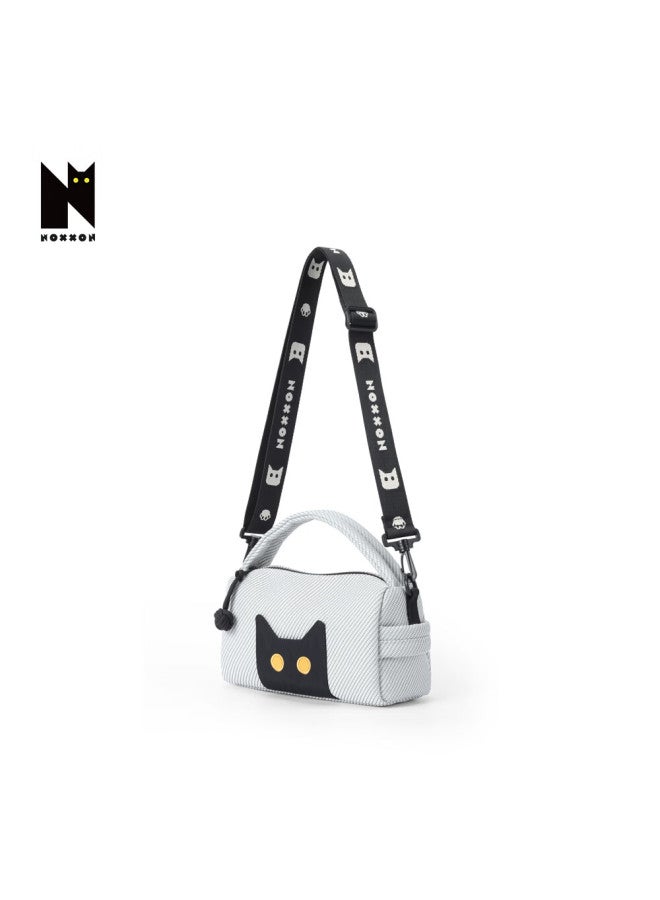 Noxxon Black Single Shoulder Bag Unique Commuter Underarm Casual Lightweight Crossbody Premium Luxury Niche - Image 5