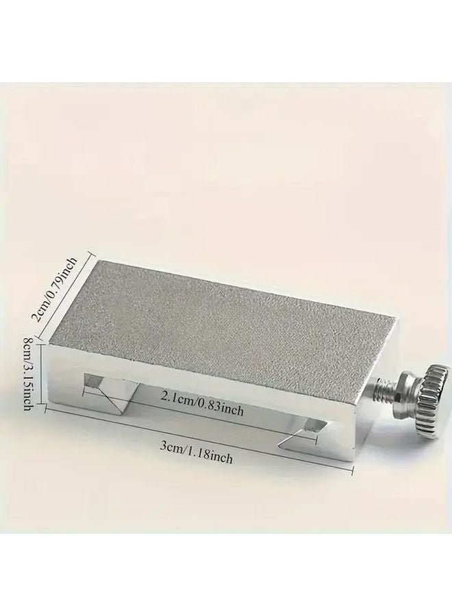 Upgraded Silvery Positioning Block Woodworking Square 11.81 Inch Steel Ruler 0.1mm Accuracy - Image 4