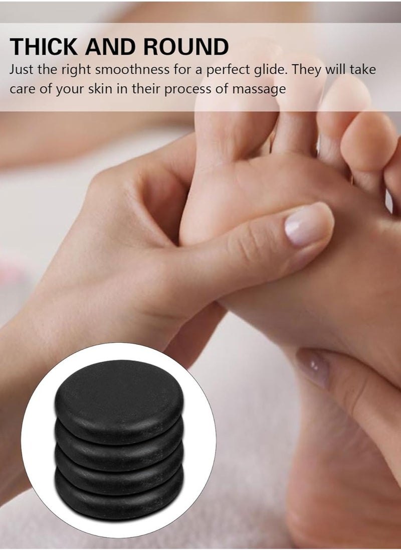 Meishida 16 Hot Stones for Massage with Warmer, Hot Stones Massage Set with Warmer Kit Basalt Hot Rocks Massage Stone  - Image 2