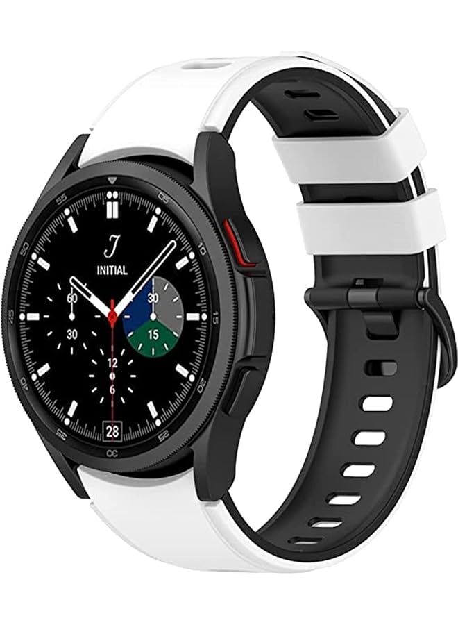 SYOSI Sports Strap Compatible With Samsung Galaxy Watch 5 Pro 45Mm Watch 4 Classic 42Mm 46Mm Band No Gaps Soft Silicone Replacement Straps For Galaxy Watch 5 4 40Mm 44Mm Wristband Silicone - Image 1