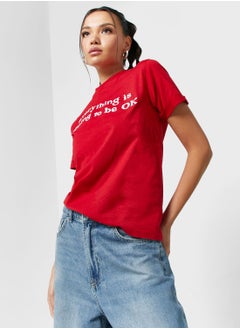 Regular Tshirt Eiht Roll Up Cuff ( Tacked)