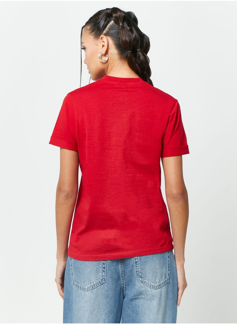 Ginger - Regular Tshirt Eiht Roll Up Cuff ( Tacked) - Image 1