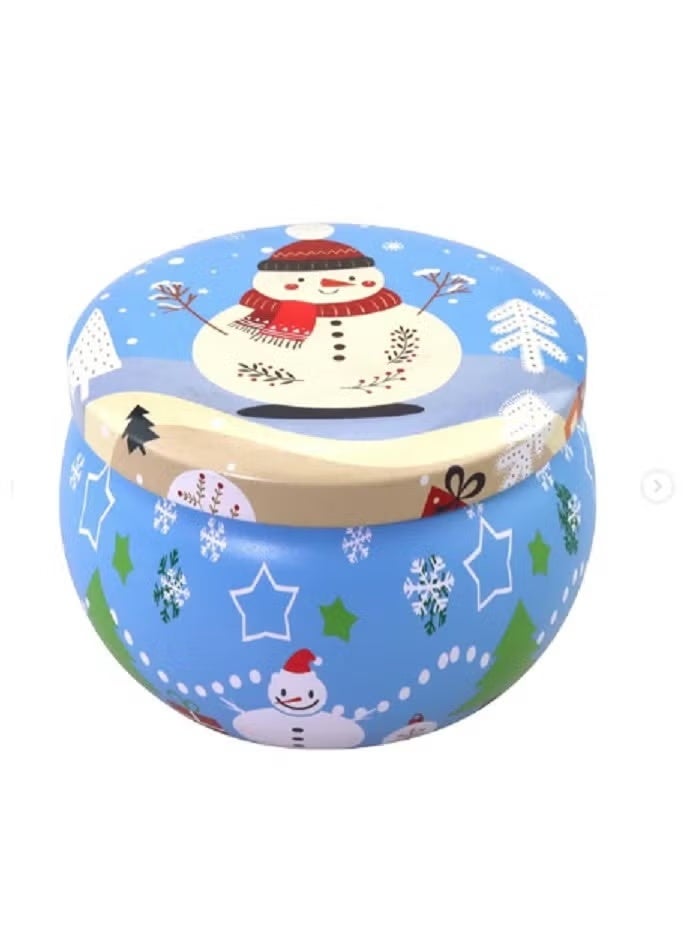 شمعة معطرة لعيد الميلاد، هدايا عيد الميلاد، 2.5 أونصة، شموع عيد الميلاد، شموع شمع الصويا، مجموعة عيد الميلاد المعطرة، شموع معطرة هدايا صغيرة للنساء والرجال والأصدقاء  (متعددة الأشكال والملونة) - Image 1