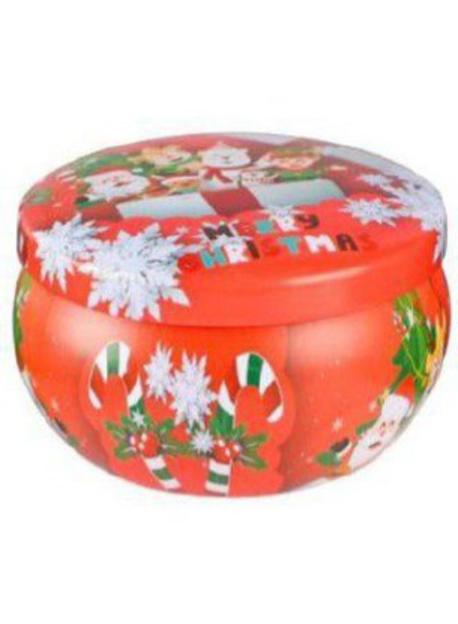 شمعة معطرة لعيد الميلاد، هدايا عيد الميلاد، 2.5 أونصة، شموع عيد الميلاد، شموع شمع الصويا، مجموعة عيد الميلاد المعطرة، شموع معطرة هدايا صغيرة للنساء والرجال والأصدقاء  (متعددة الأشكال والملونة) - Image 4