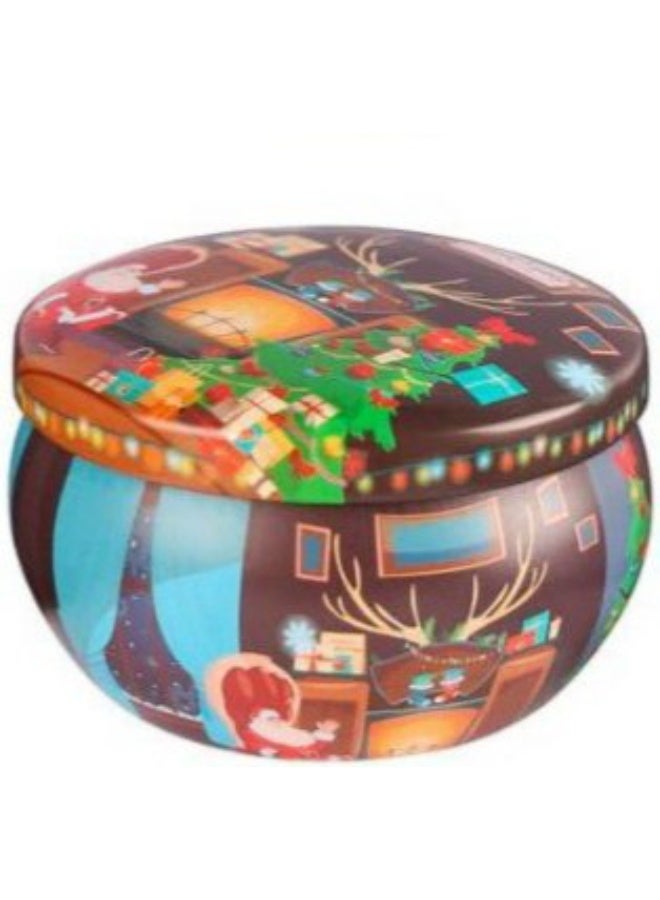 شمعة معطرة لعيد الميلاد، هدايا عيد الميلاد، 2.5 أونصة، شموع عيد الميلاد، شموع شمع الصويا، مجموعة عيد الميلاد المعطرة، شموع معطرة هدايا صغيرة للنساء والرجال والأصدقاء  (متعددة الأشكال والملونة) - Image 5