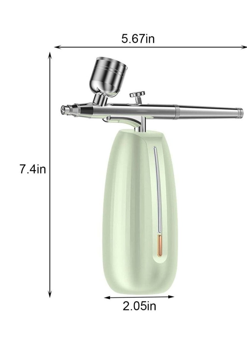 Generic Portable Facial Airbrush, Skin Care, Facial Nano Vaporizer, Portable, for Makeup, Airbrush, Serum, Toner, Nano Mist, Facial Sprayer, Device.  - Image 1