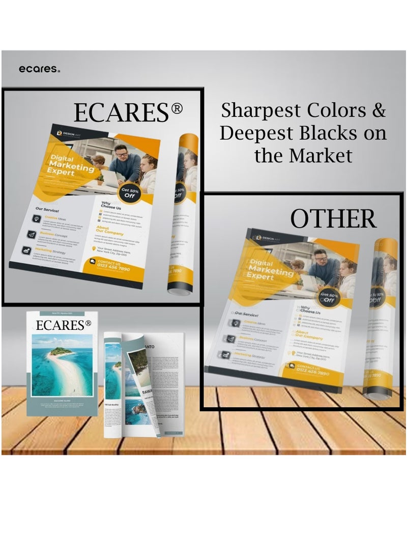 ECARES ECARES® 731bk Black Toner Cartridge for Canon LBP-7100CN LBP-7110CW MF-8230CN MF-8280CW High Yield (BLACK).  - Image 2