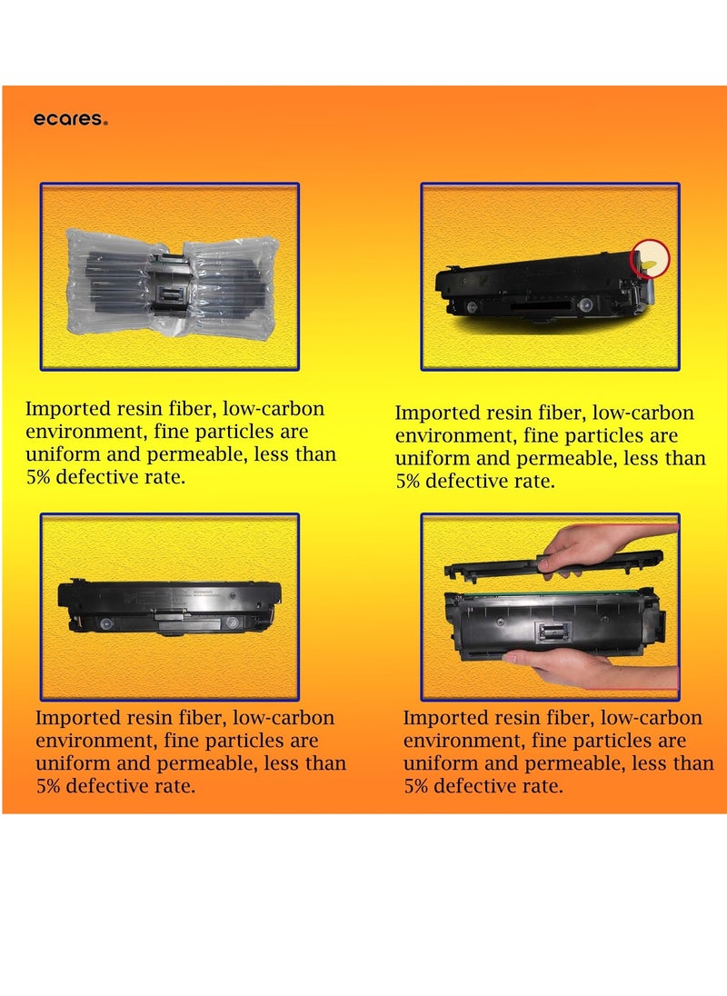 ECARES ECARES® 731bk Black Toner Cartridge for Canon LBP-7100CN LBP-7110CW MF-8230CN MF-8280CW High Yield (BLACK).  - Image 4