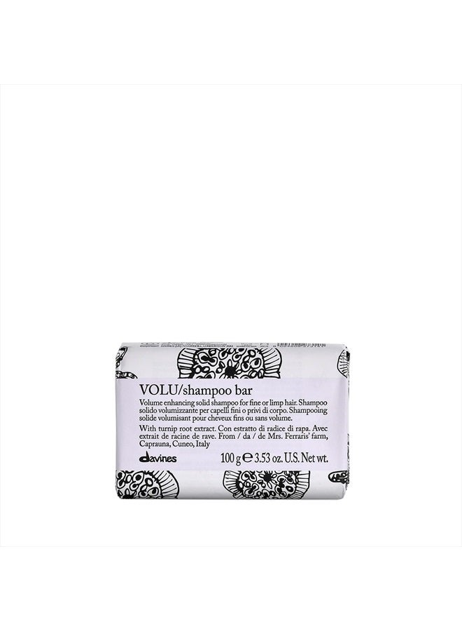 Davines VOLU Shampoo Bar, 100 g. - Image 1