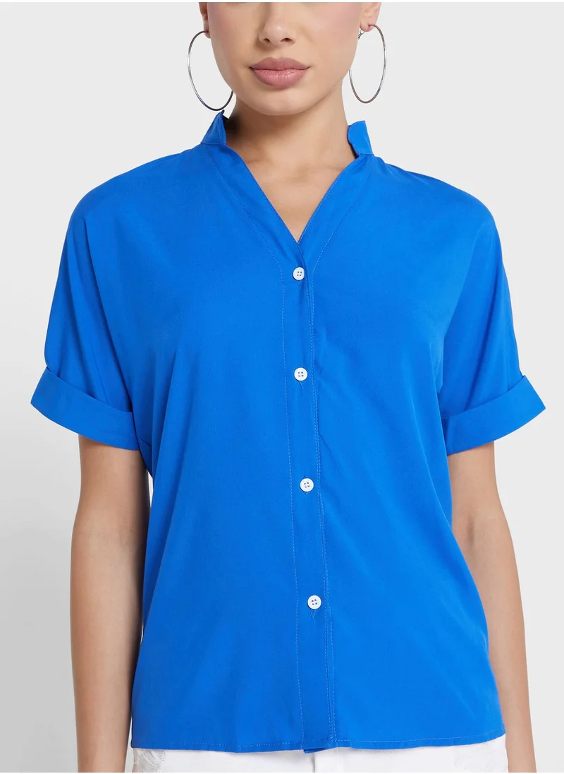 Ginger Urban Minx Button Down Shirt