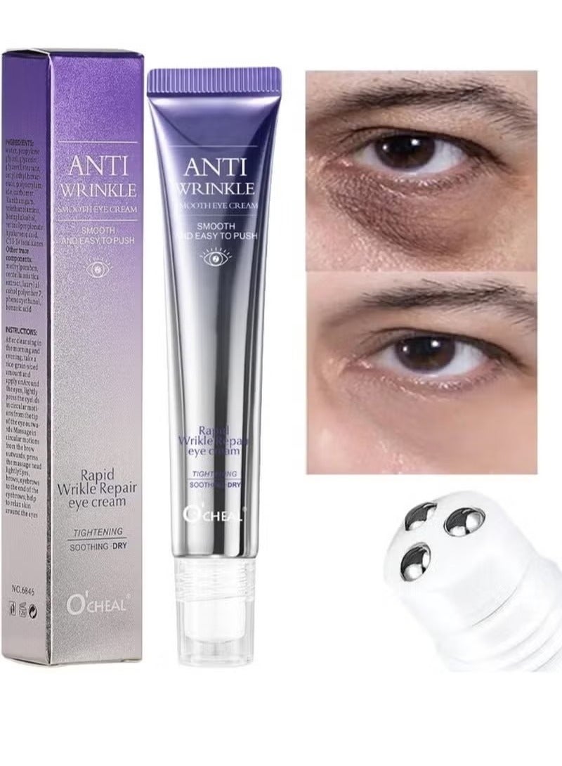 اوكيل إزالة التجاعيد بسرعة إصلاح كريم العين ، تدليك حول العين ، والحد من الخطوط الدقيقة ، وتشديد جوهر حول العين ، وتحسين كيس العين ، مرونة حول العين كريم الرعاية - Image 2
