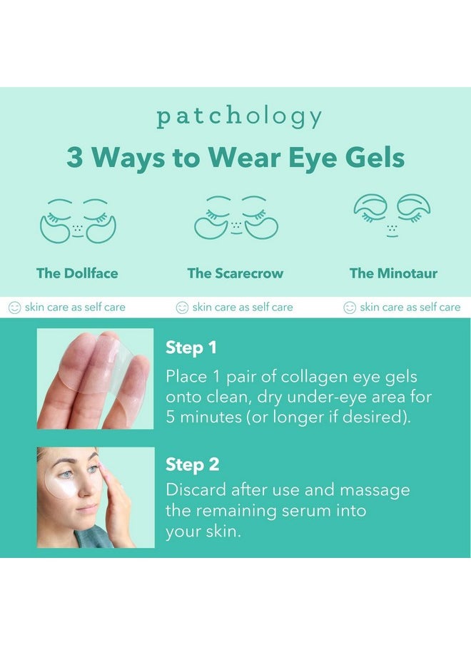 Patchology Patchology Under Eye Gel Patches - Natural Eye Masks for Puffy Eyes, Dark Circles & Eye Bags, Soothing Skincare Treatment for All Skin Types, Beauty & Personal Care Essentials (5 Pairs)  - Image 5