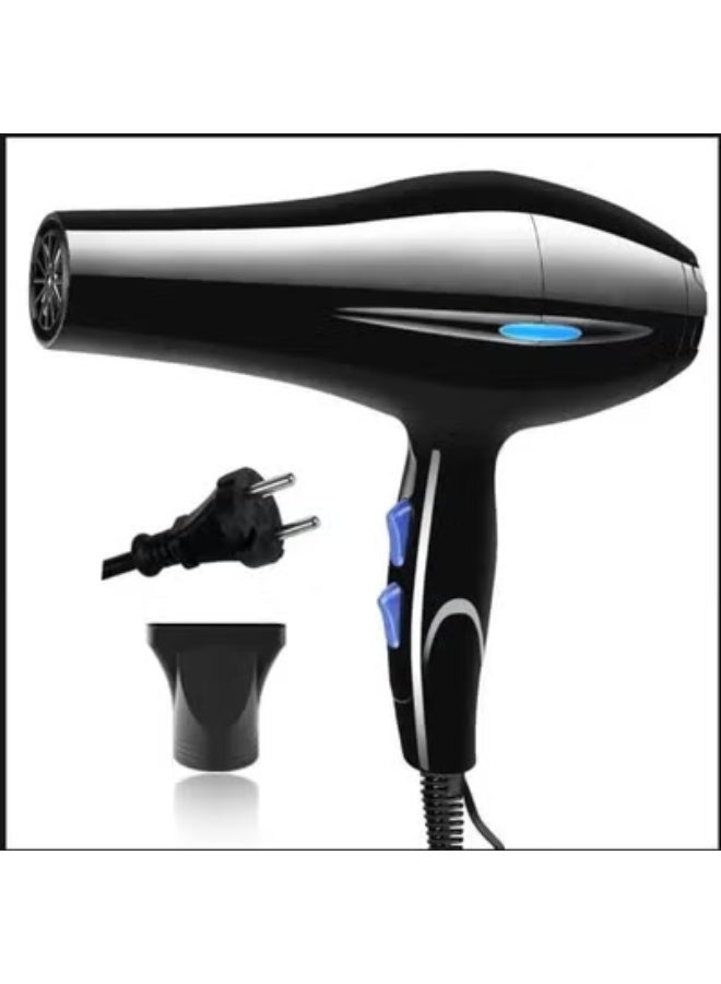 WTZEZO Healthy Ionic Hairdryer Airflow Concentrator Fast Drying | 4000w Professional Hair Dryer Fast Heat-Up, Hot & Cold Settings, Ionic Air Dryer with Air Collector for Frizzy Curly Straight Hair - Image 2