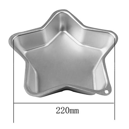 wotoy 8 inch Star Cake Baking Pan Mold - Aluminum Alloy - Image 2