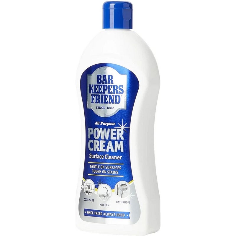 Bar Keepers Friend 350ml Surface Cleaner Cream – Multi-Purpose Stain Remover for Kitchen, Bathroom, Stainless Steel, Ceramic & Household Cleaning - Image 2