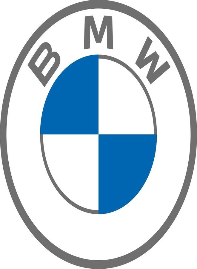 بي إم دبليو شعار BMW الأصلي الدائري للصندوق الخلفي/غطاء صندوق السيارة 51147157696 - Image 4