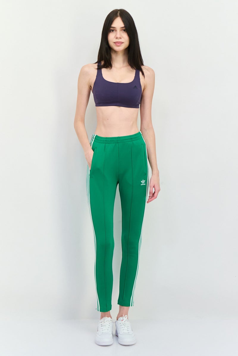adidas Originals Women Sportswear Fit Training Sweatpants, Green - Image 4