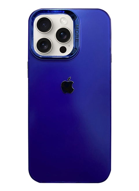 14 Pro Case With High Quality Hard Acrylic Shockproof And Rubber Frame, Colorful Anti-Fingerprint Back Protective Shell Cover For Iphone 14 Pro - Blue