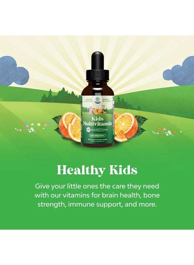 Natures Craft مكملات ناتشرز كرافت السائلة المتعددة الفيتامينات لدعم مناعة الأطفال - مكمل لذيذ للأطفال مع فيتامينات A و C و D3 و E و B6 لجميع الأعمار بامتصاص عالي - Image 4