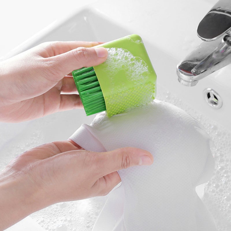 Portable Durable Home Soft Brush Hair Silicone Laundry Shoes Underwear Clothes Washing Cleaning Brushes Potted Plant Shape - Image 3