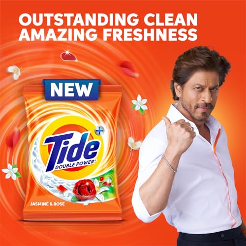 Tide Plus Detergent Washing Powder - 5kg Value Pack | Jasmine & Rose Fragrance | 2X Deep Clean Power | World's No. 1 Detergent Brand - Image 5