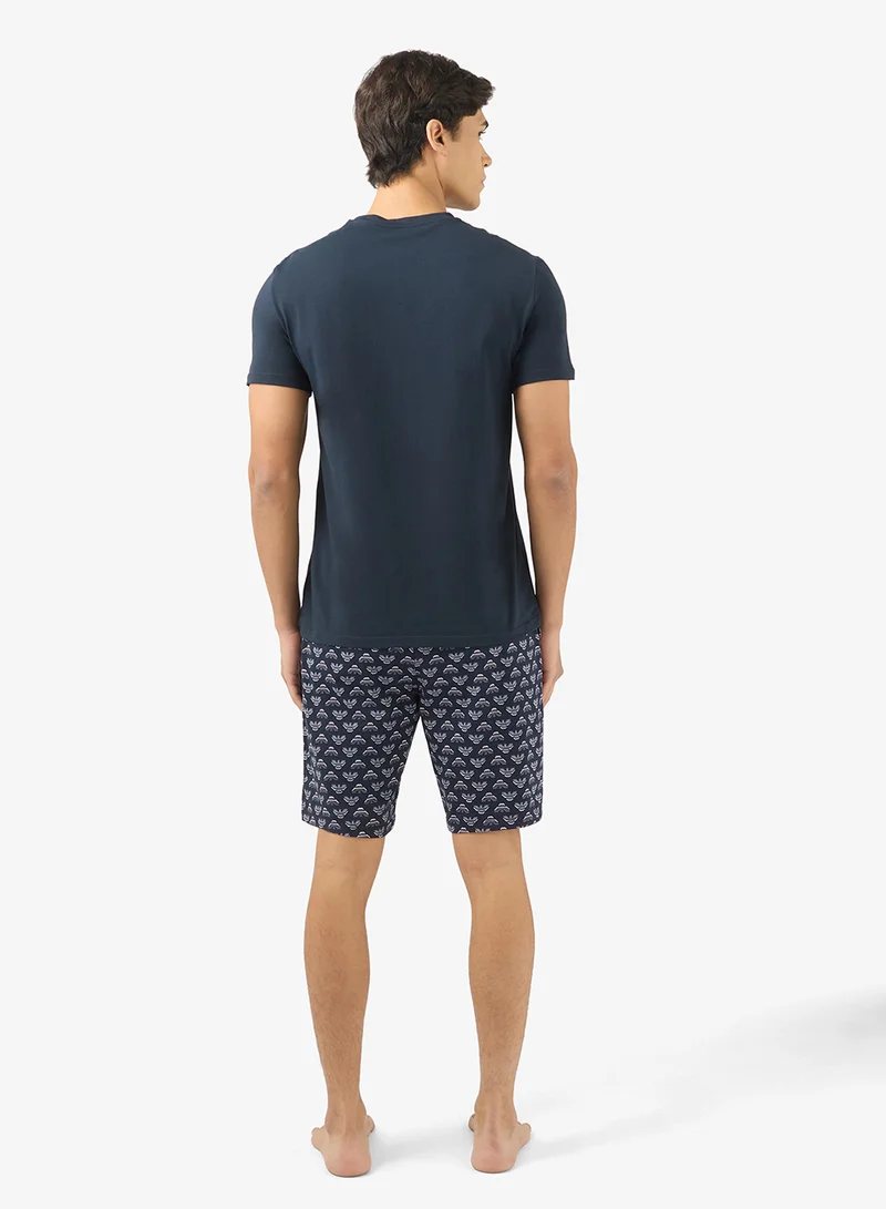 EMPORIO ARMANI Essential Drawstring Pyjamas
