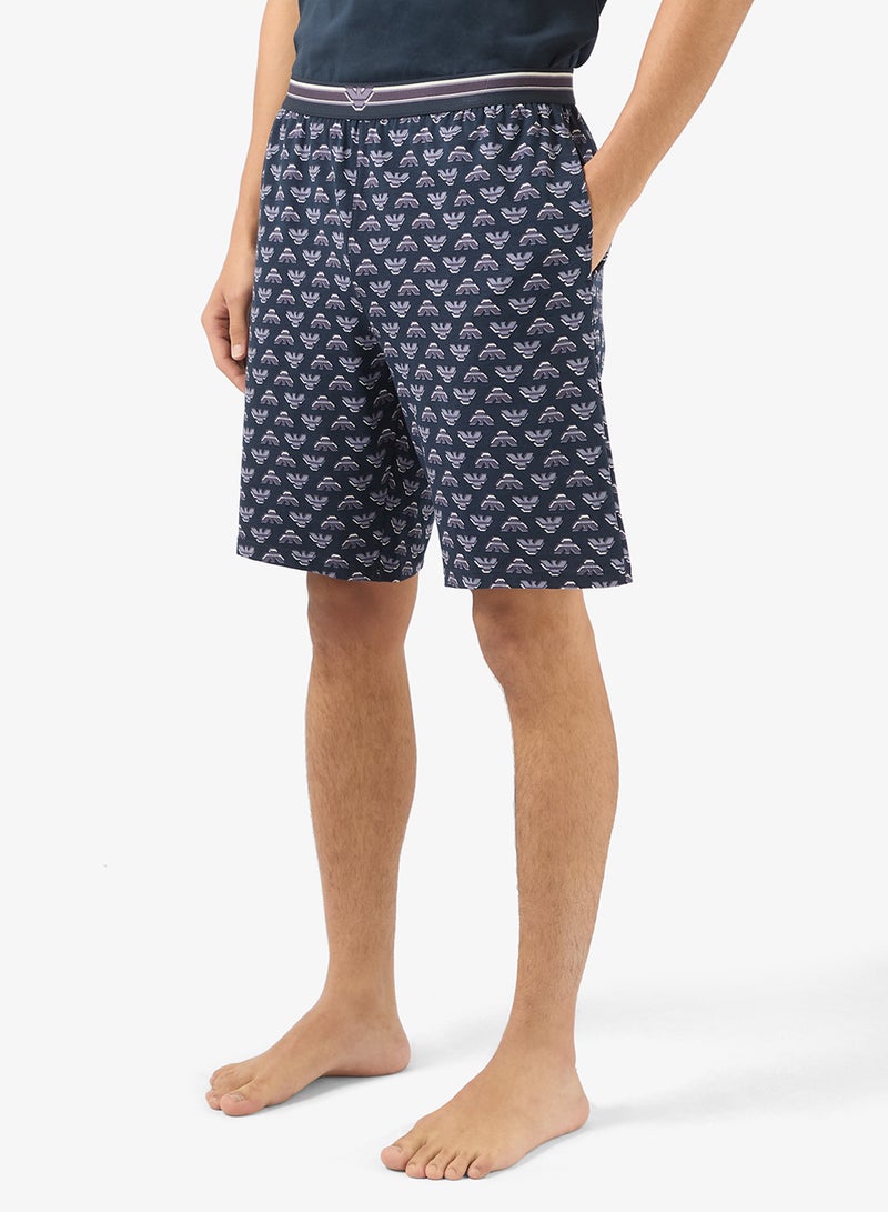 EMPORIO ARMANI Essential Drawstring Pyjamas - Image 4