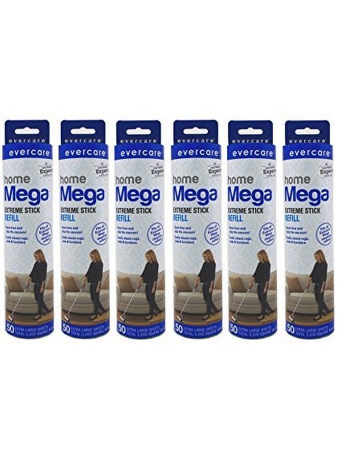 Large Surface Pet Roller Refill 6 Pack  50 Sheet Each