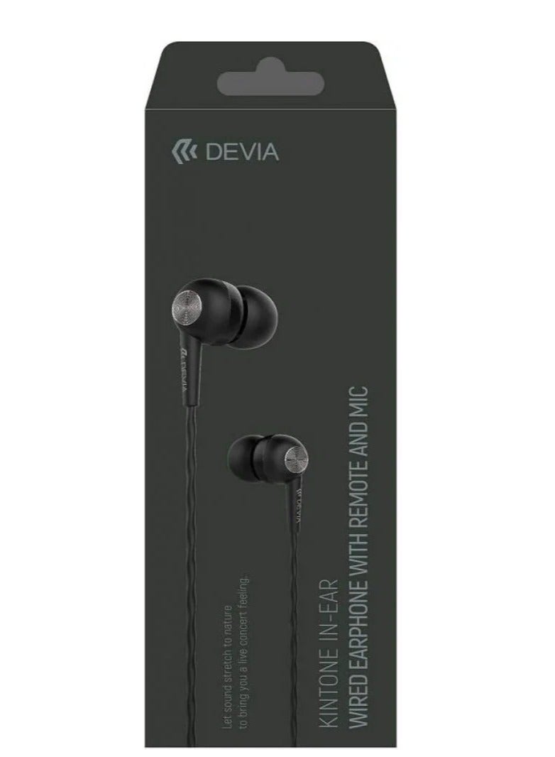 ديفيا سماعة أذن سلكية مع جهاز تحكم عن بعد وميكروفون - Image 4