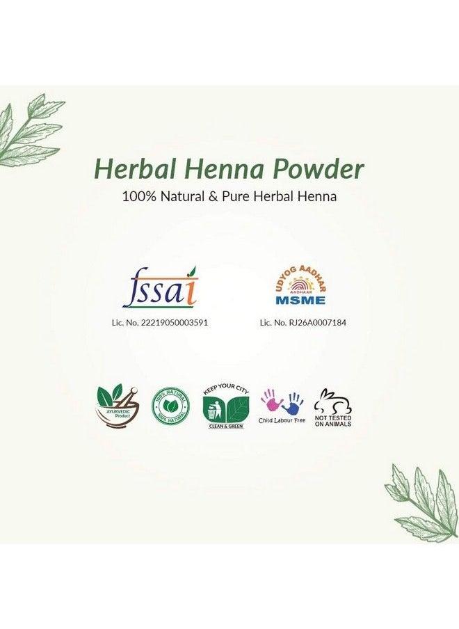 Kimayra World - Organic Natural Herbal Henna Powder For Hair Colour & Hair Care ; No Chemical (200Gm) - Image 1