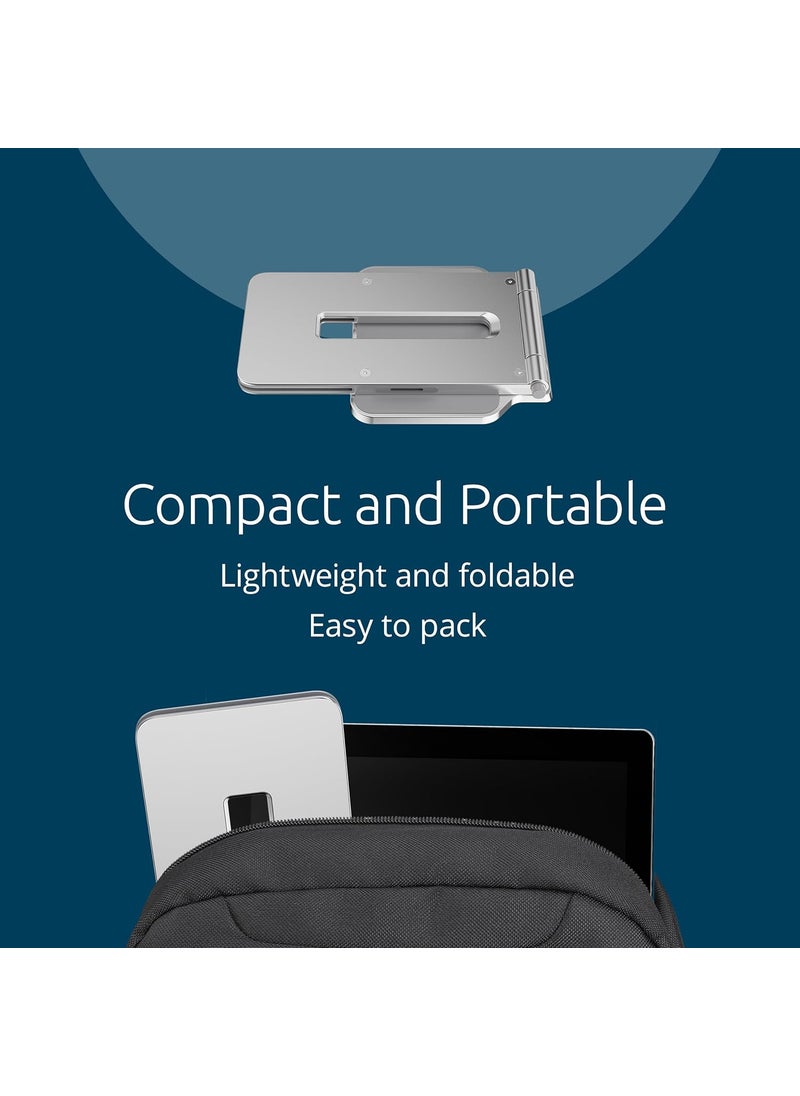 Kensington Kensington Elevated Stand Adjustable for Surface Stand for Desk onSkid Tablet Holder Designed for SurfacePro Silver K58277WW  - Image 4