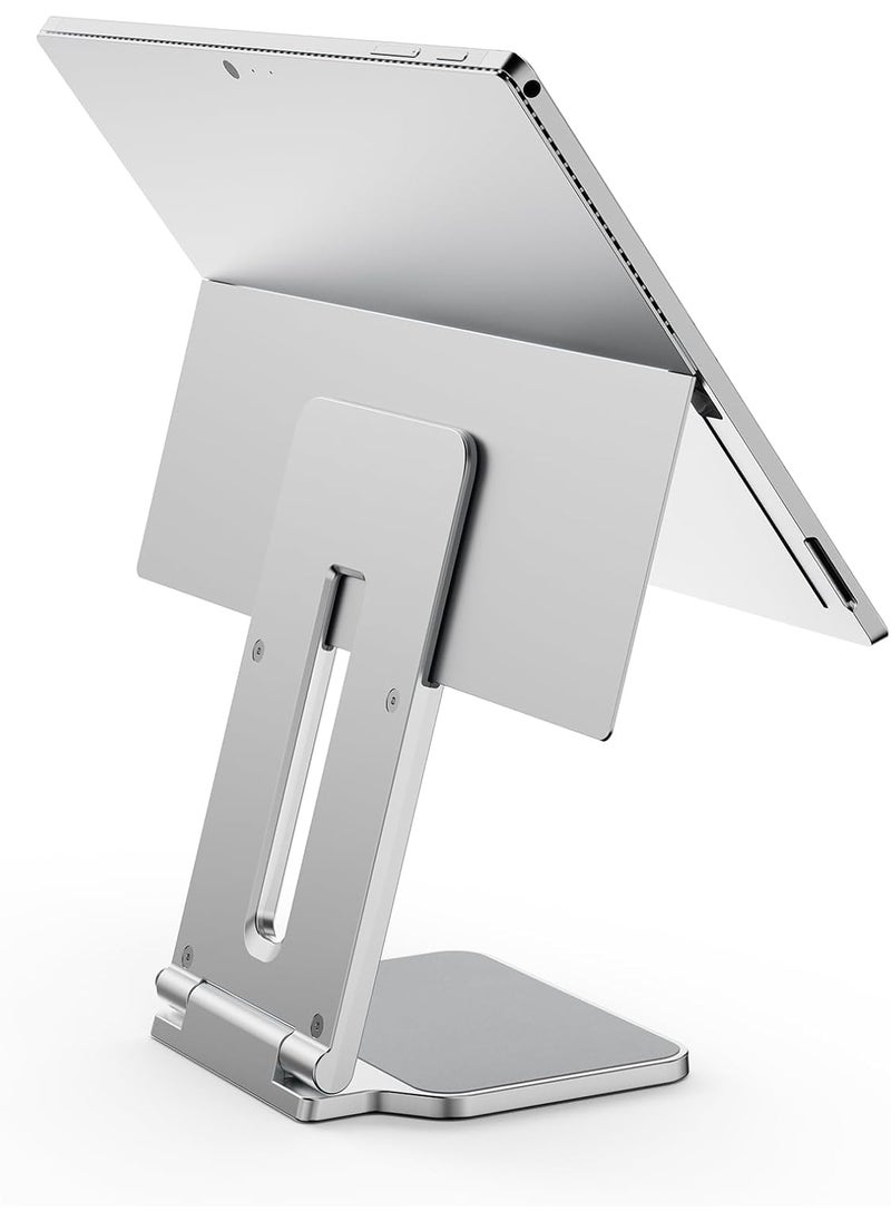 Kensington Kensington Elevated Stand Adjustable for Surface Stand for Desk onSkid Tablet Holder Designed for SurfacePro Silver K58277WW  - Image 1