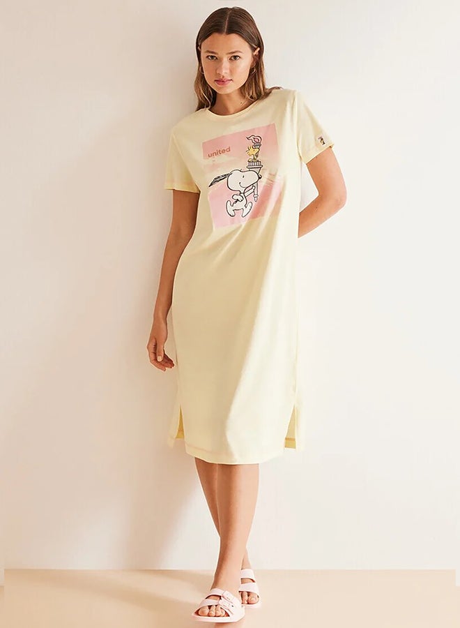 women'secret Snoopy Midi Nightgown  - Image 3