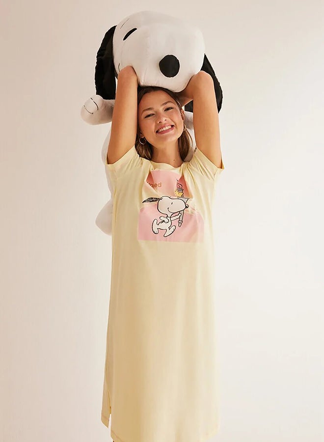 women'secret Snoopy Midi Nightgown  - Image 5
