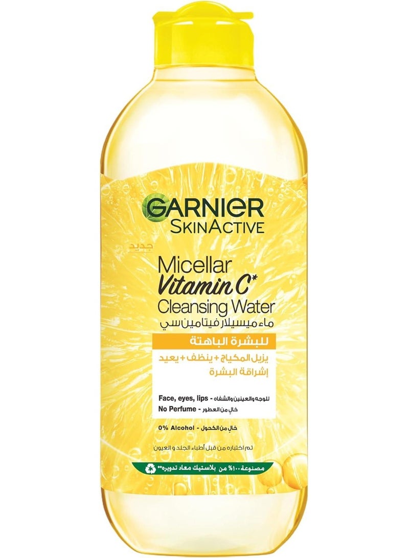 Garnier Micellar Water Vitamin C 400Ml 