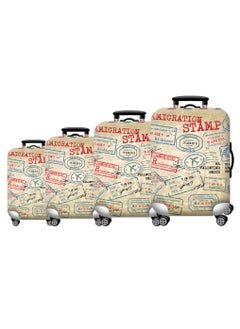 HomarKet Travel Luggage Cover Spandex Suitcase Protector Washable Baggage Covers  - Image 5