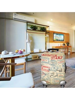 HomarKet Travel Luggage Cover Spandex Suitcase Protector Washable Baggage Covers  - Image 4