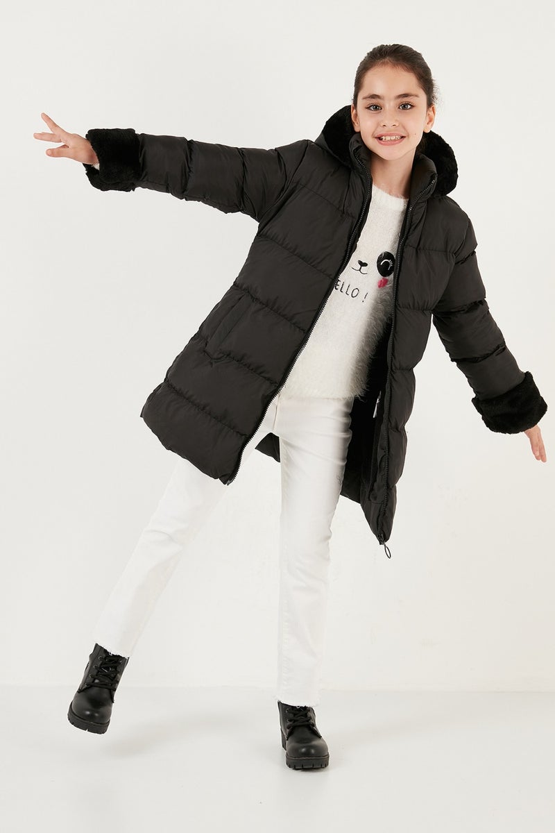 Lela Soft Lined Hooded Puffer Coat Girl's Coat 5761981 - Image 2
