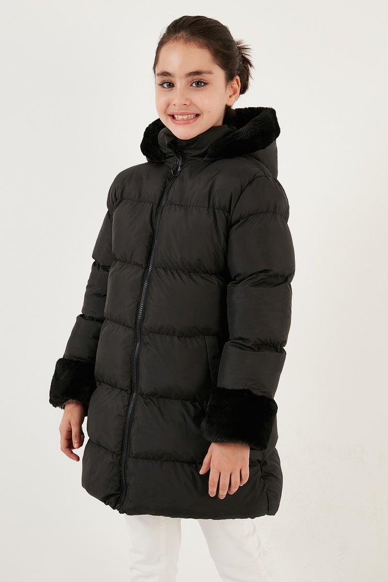 Lela Soft Lined Hooded Puffer Coat Girl's Coat 5761981 - Image 3
