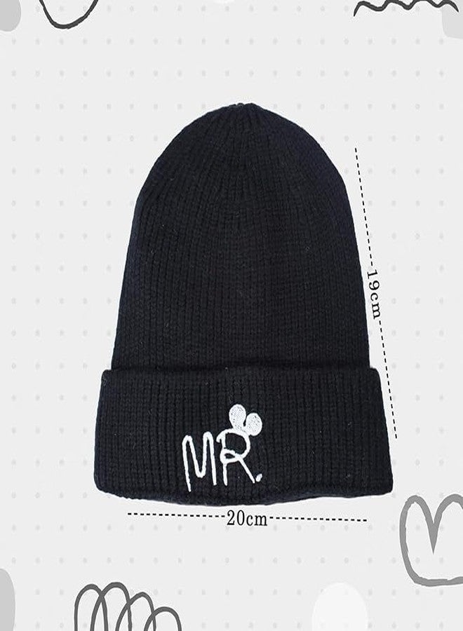 Glan قبعة صوفية دافئة للأطفال والرضع من GLAN (عبوة من 1) (مقاس حر، أسود)  - Image 2