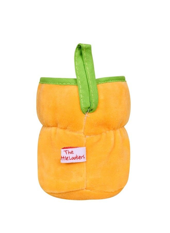 The Little Lookers - Bottle Cover For Philips Avent;Wide Neck Feeders Soft Plush Stretchable Baby Feeding Bottle Cover With Easy To Hold Strap (Yellowwide Neck 125Ml;4Oz) - Image 1