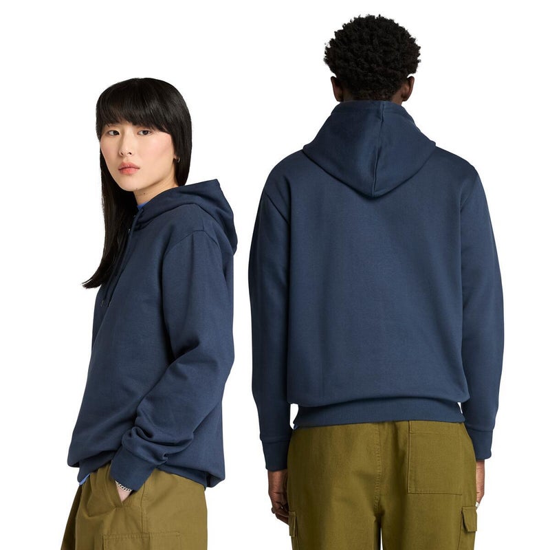 Timberland Emboridered Logo Brushback Hoodie - Image 2