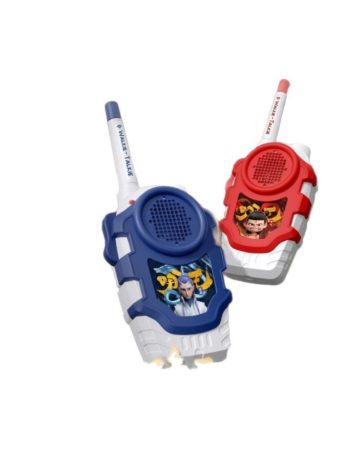 Generic Which Children's Long-distance Outdoor Toy Walkie-talkie Parent-child Interaction 1000 Meters Dialogue Charging-Color:A Pair Of [culomi + Culomi] 1 0.1m Key Calls-Specification:Rechargeable Version [follow/collect] Comes With Lanyard, Lightning Fast Delivery  - Image 5