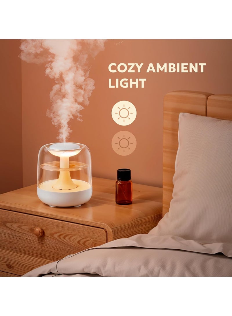 Essential Oil Aroma Diffuser 650ml - Cool Mist Air Humidifier and Essential Oil Diffuser - Diffusers for Home with Night Lights for Sleeping and Relaxing - Quiet Aromatherapy Diffusers  - Image 3