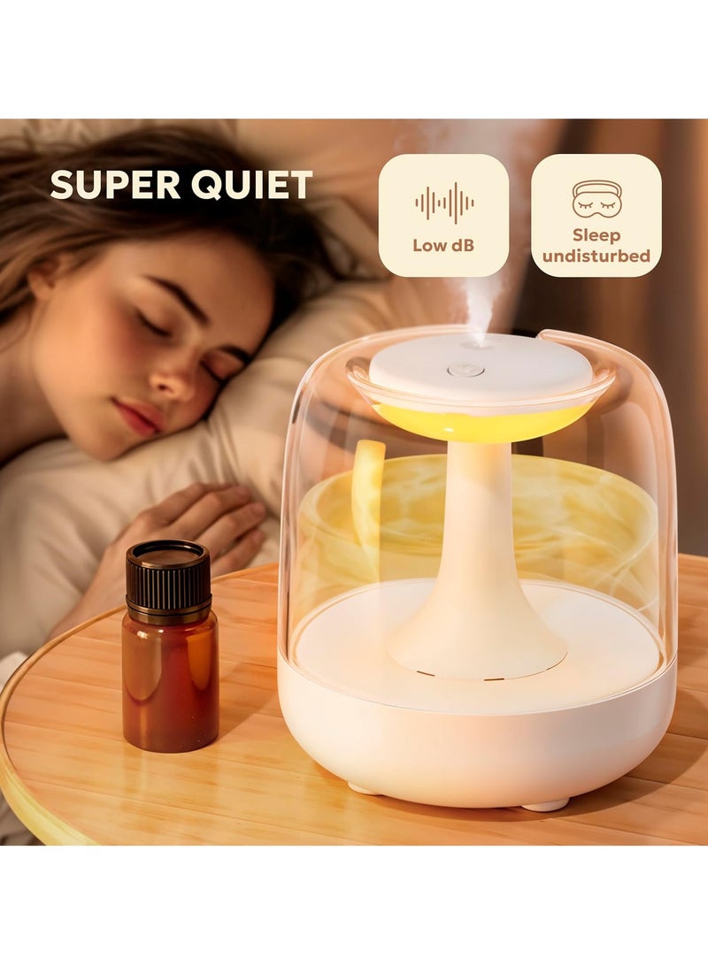 Essential Oil Aroma Diffuser 650ml - Cool Mist Air Humidifier and Essential Oil Diffuser - Diffusers for Home with Night Lights for Sleeping and Relaxing - Quiet Aromatherapy Diffusers  - Image 4