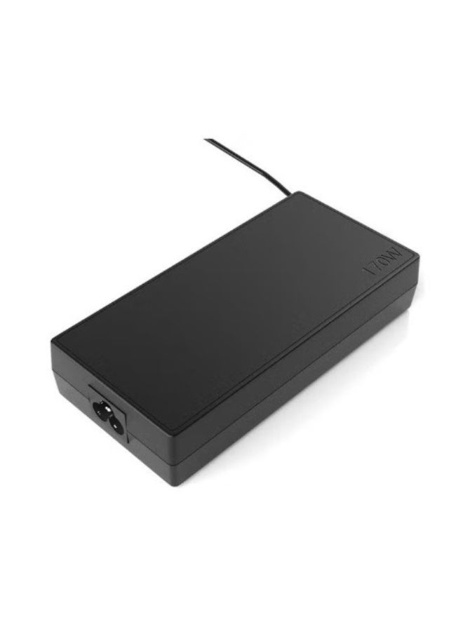 170W Notebook Adapter Fast Charger Power Supply Black